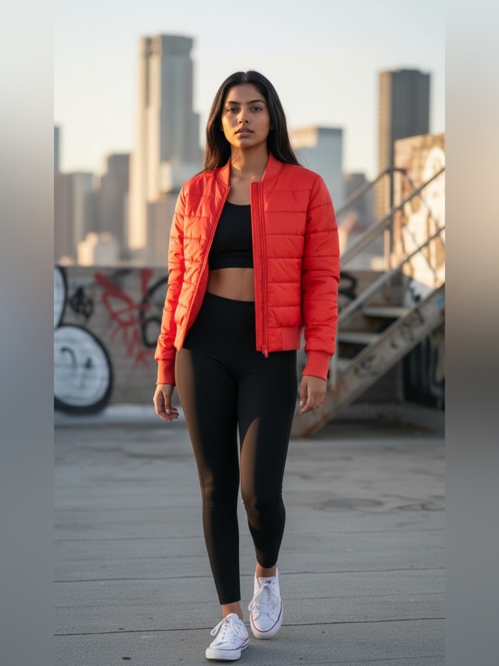 Lululemon Non-Stop Bomber *Reversible
Autumn Red size 6